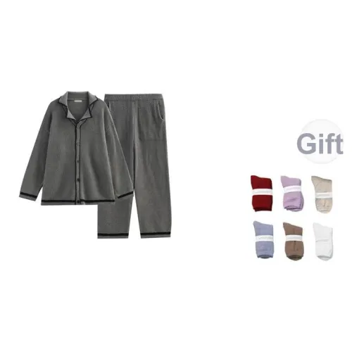 Same Language Пижамный комплект Мужской Ink Feather серый