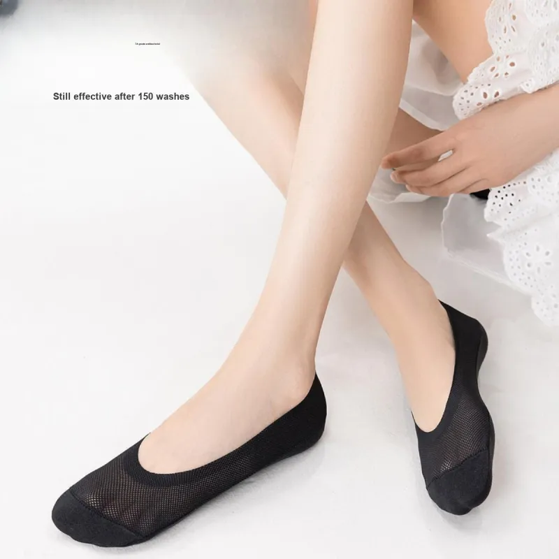 MIIOW No Show Socks Women's 5 Pack-4