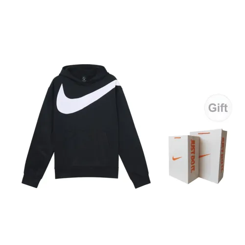 Nike Sweatshirts Unisex Black With Free Shopping Bag