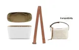 (Lowe Cubi Trumpets) White DuPont Paper Liner+Brown Strap Extender 68cm