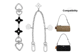 Lan Bao Fan Metal, Alloy Bag Accessory Women's Silver