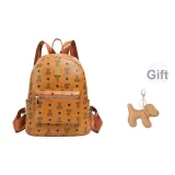 Brown Printer Ribbons Puppy Pendant