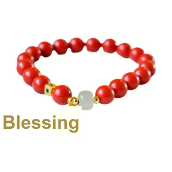 YOULING Cinnabar Bracelets Women's