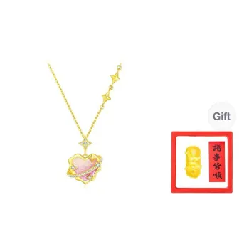 Chongqing Gold Store S925 Silver Necklaces Women's