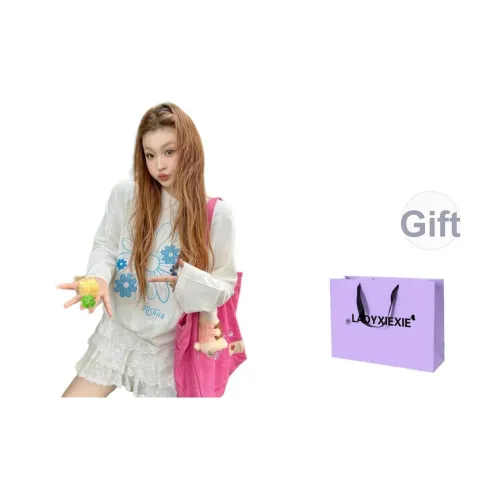 LADYXIEXIE Комплект с короткими рукавами T-рубашка унисекс