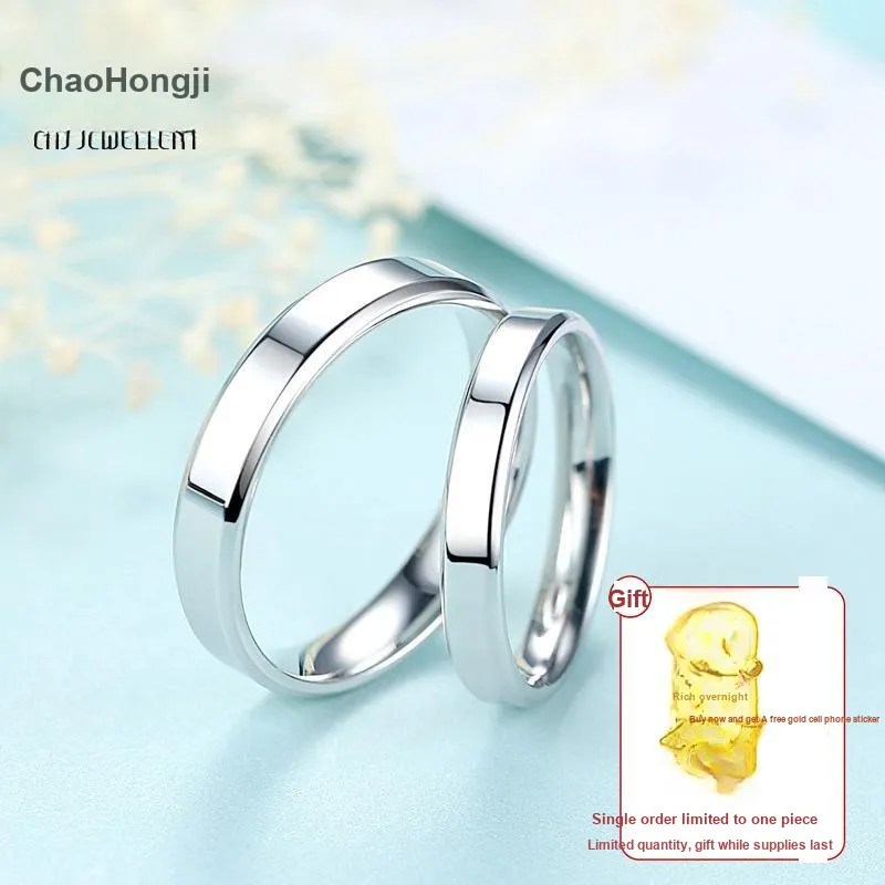 CHAOHONGJI Sterling Silver Rings Unisex-1