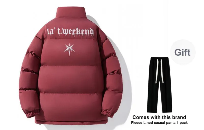 LA'T.WEEKEND Puffer Jacket Unisex-136