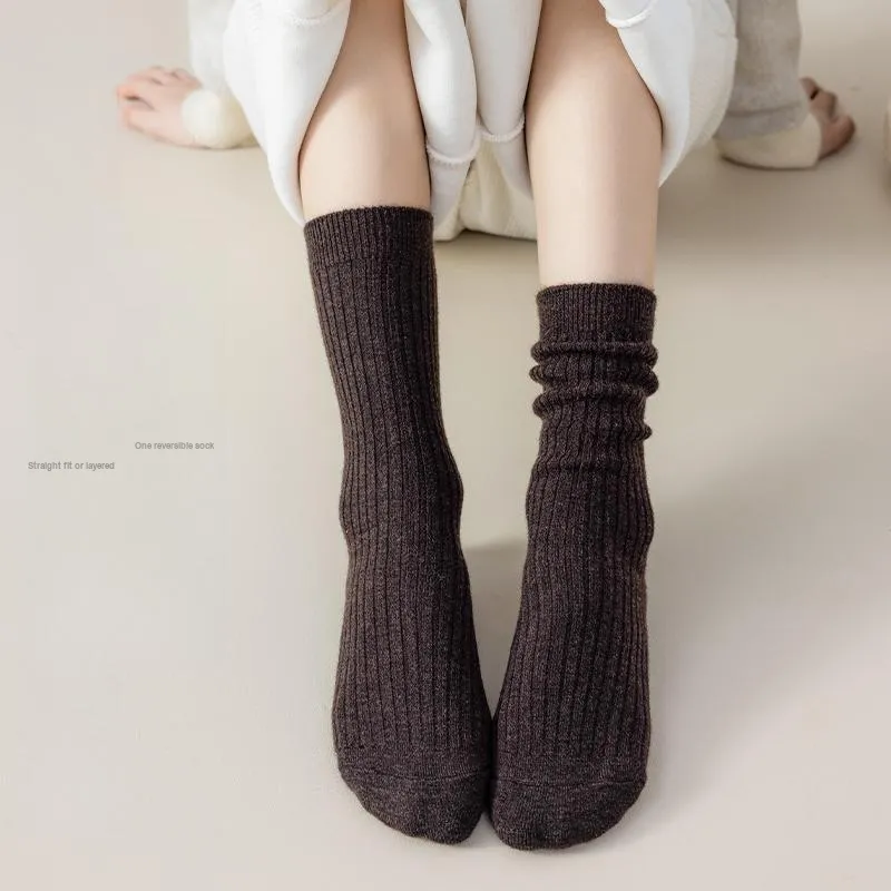 MIIOW Knee High Socks Women's 3 Pack-6
