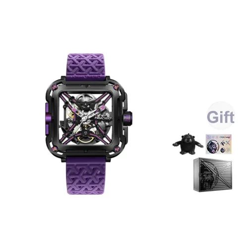 CIGA Design Автоматический Механический Movement Мужские Часы X Collection 44mm*44mm*11,8mm Черные
