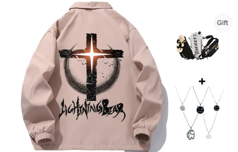 LIGHTNING BEAR Jackets Coats Unisex-6