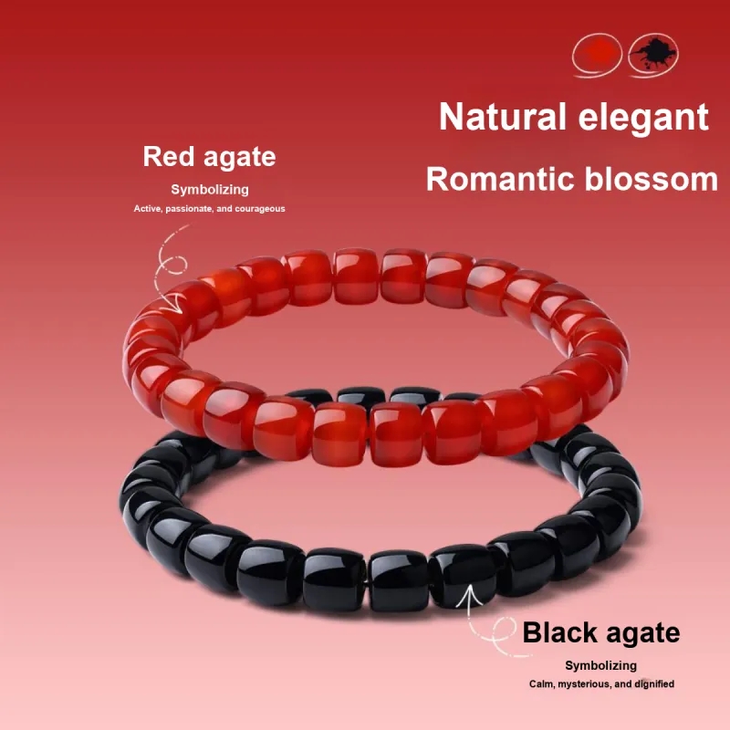 LAOMIAO Agate Bracelets Women's-7