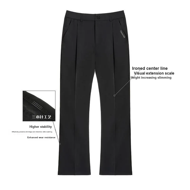 TUCANO Casual Pants Unisex Black-1