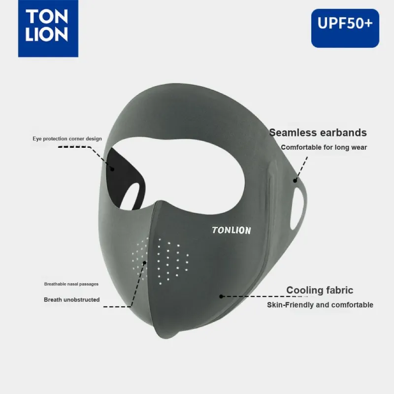 Tonlion Polyester Sun Protection Masks Unisex-7