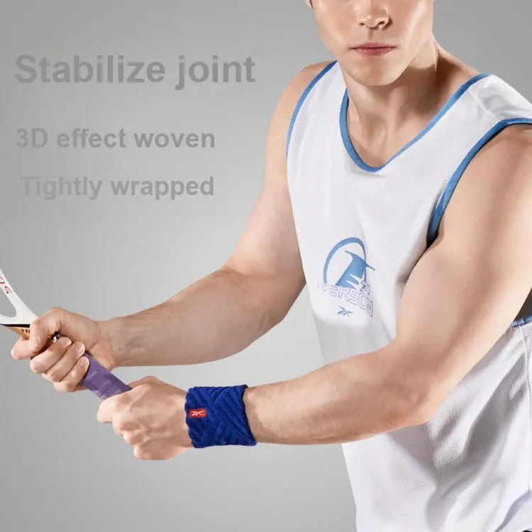 Reebok Wristbands Breathable Protective Polyester Elastane Elastodiene Women's-4