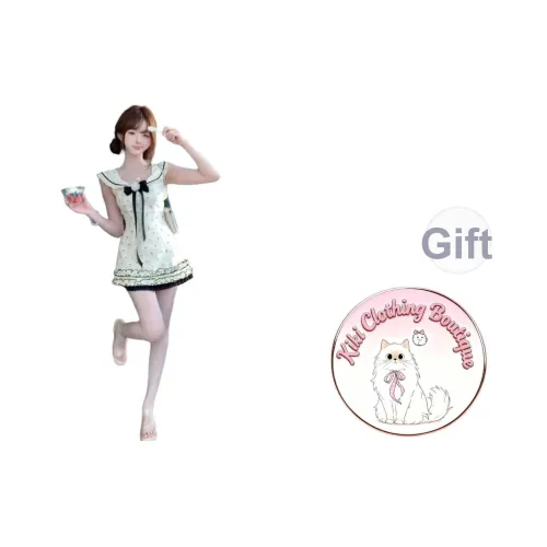 Kiki Clothing Boutique Короткое платье с короткими рукавами женское