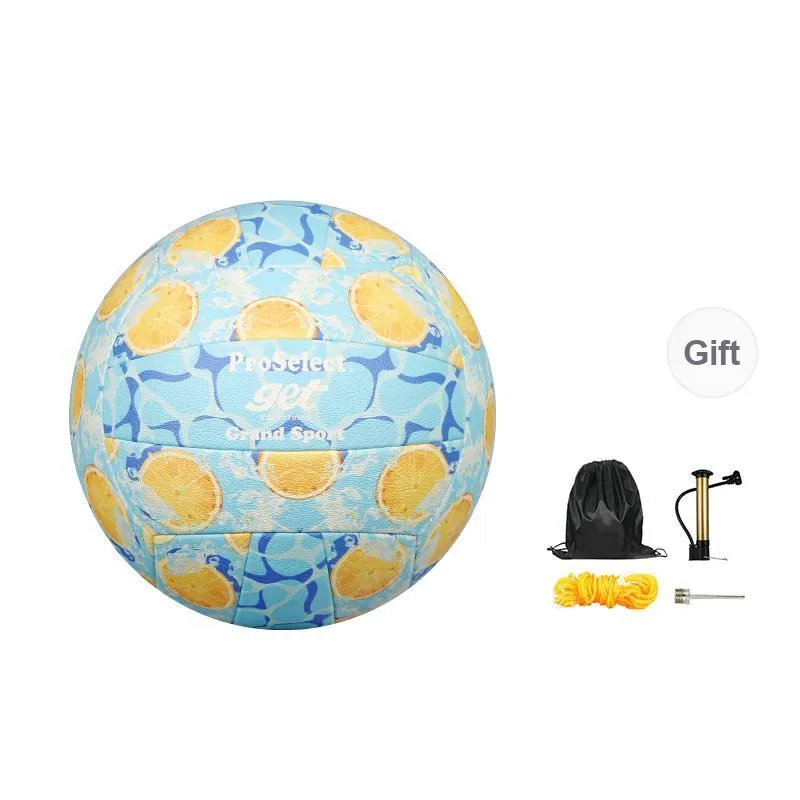 ProSelect PU Size 5 Volleyball Unisex Blue-0