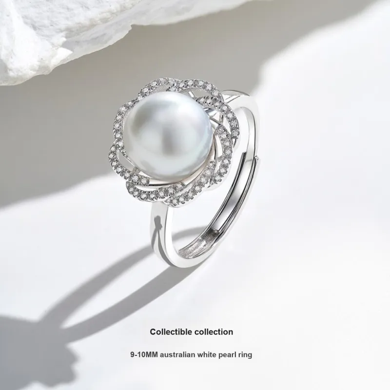 ME LUXE Pearl Rings Women's-1