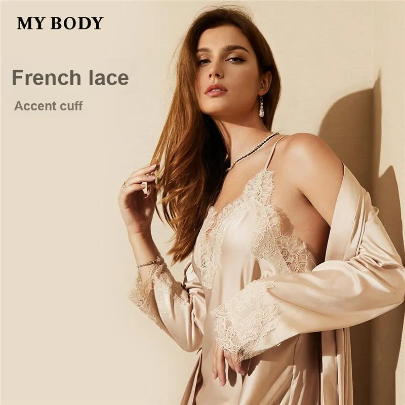 MY BODY Women's Bath Robes-2