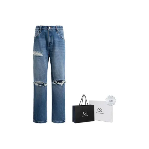 Chester Charles Джинсы Мужские Синие