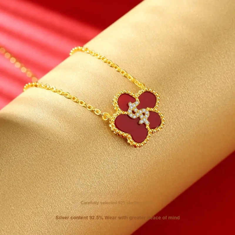CHOW TAI KING Agate Necklaces Women's-3