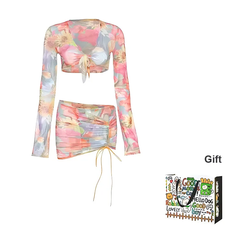 OURUOKE Swimsuit Sets Women's-0