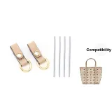 Beige Abrasion-Resistant Buckle