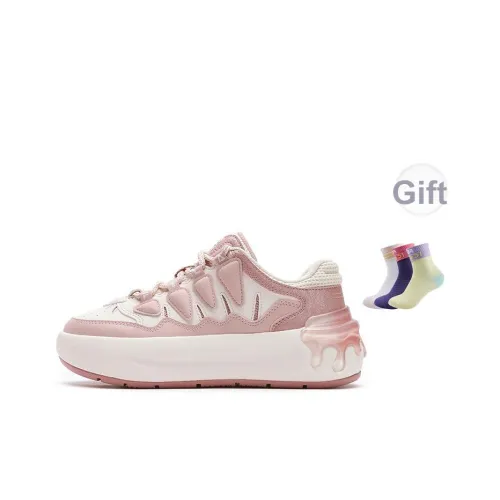 FILA CARROT 2 Морковный Обувь 2,0 Низкий Топ Скейтбординг Кроссовки Женские Белые Розовые