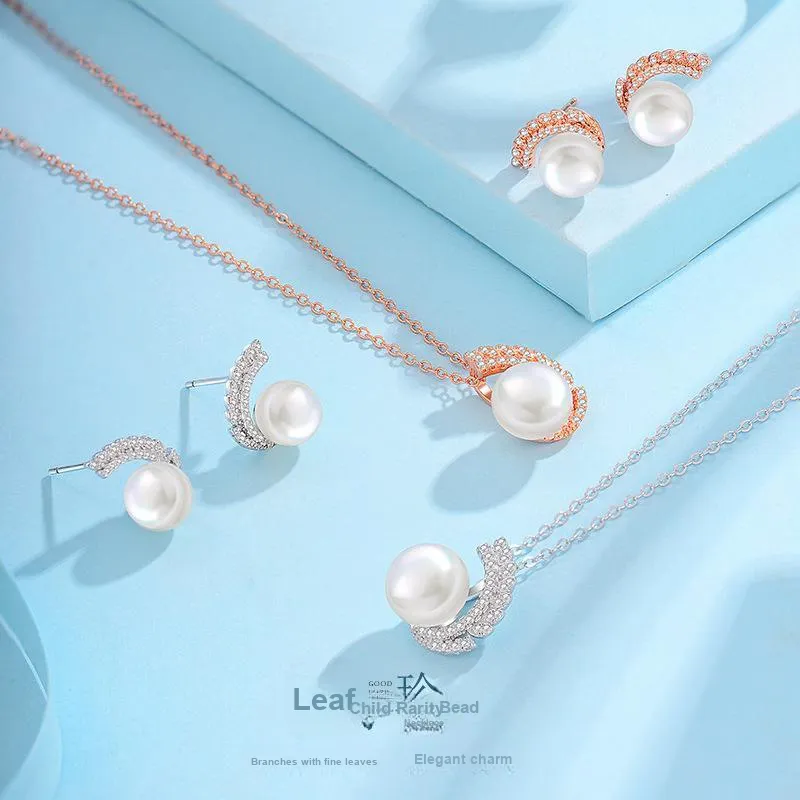 Andaozi Pearl Necklaces Women's-2