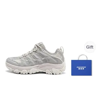 Skechers OUTDOOR Wear Resistant Support Balance Lightweight Rebound Low Top Outdoor Shoes Women's Gray