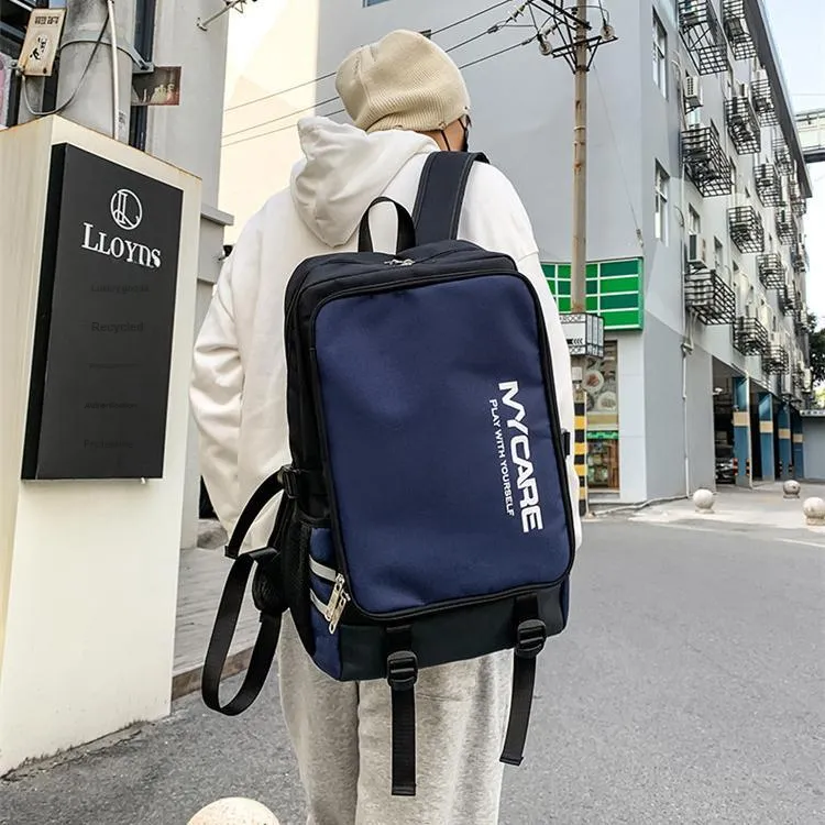 GEERDUN Oxford Large Capacity Casual Backpack Unisex-10