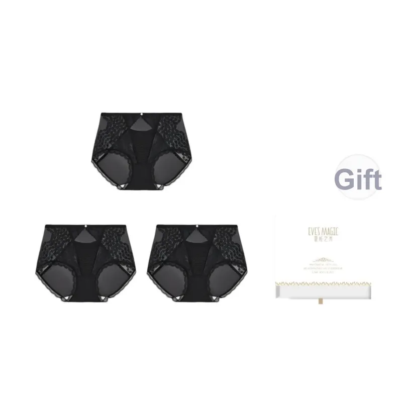 XIA.WA.ZHI.XIU Underpants Women's Shopping Bag 3 Pack-36