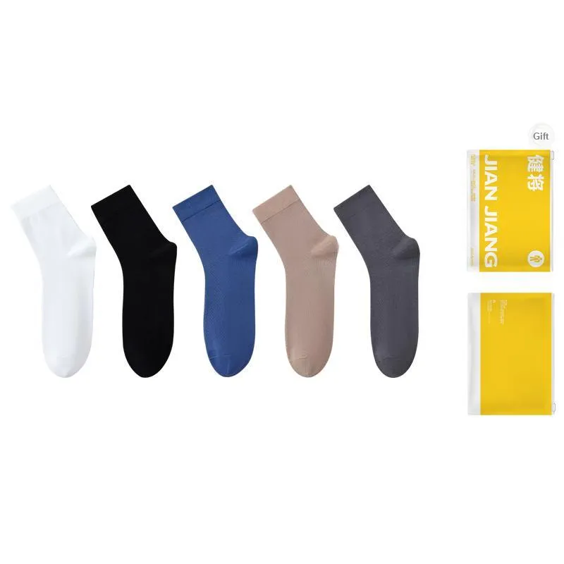 Master Mid Calf Socks Men's Shopping Bag Combo Set-10