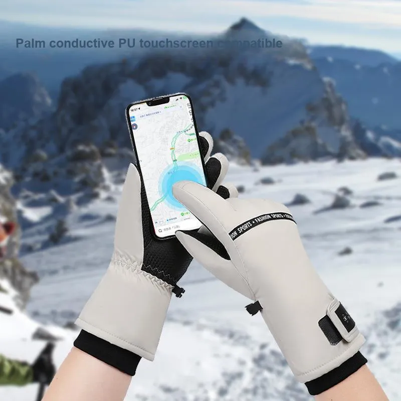 TANLU Riding Equipment Cycling Glove Outdoor Unisex Polyester+PU One Size-4