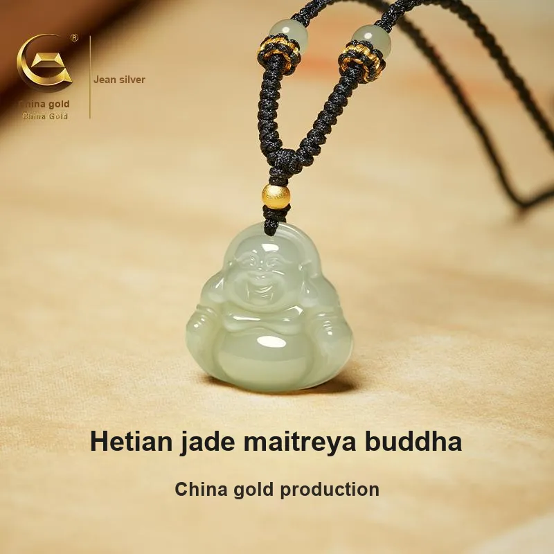 ZSY Necklaces Green Jade Women's-1