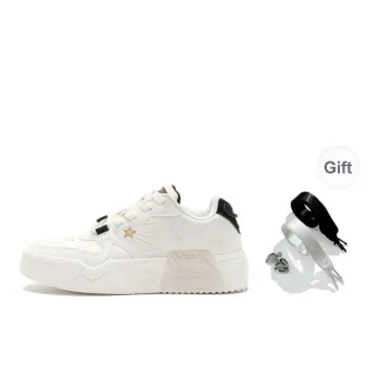 STARTER Vol Slip Resistant Cushioning Low Top Skateboard Shoes Women's White