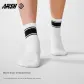 Men's Crew Socks 5 Pack Shopping Bag (5 Pack Black)