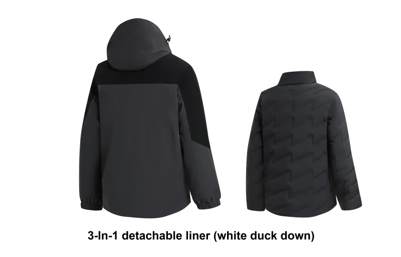 Kawasaki Waterproof And Windproof To Keep Warm Windbreaker Jacket Unisex-8