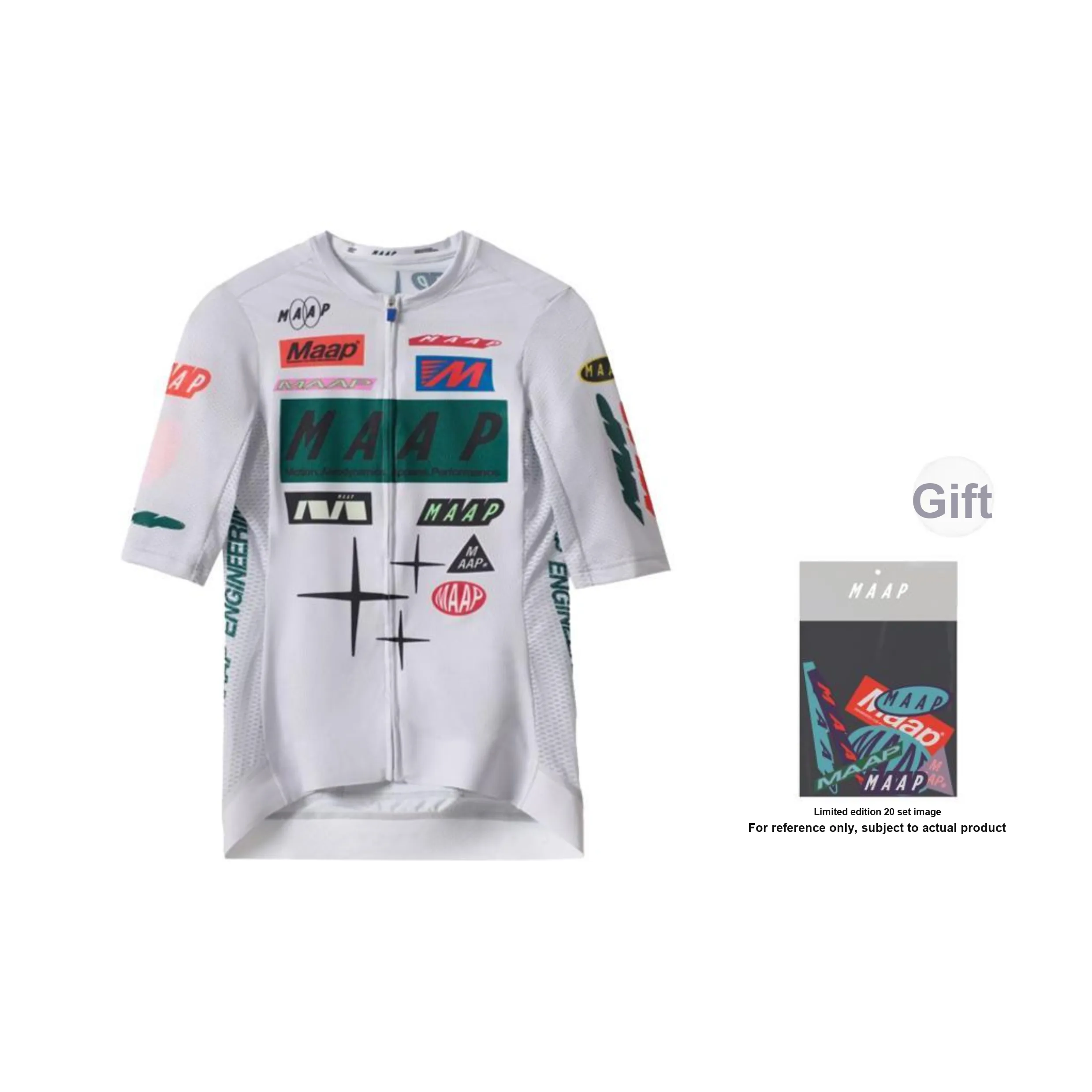 MAAP SS25 Cycling Clothing Women's Competition White