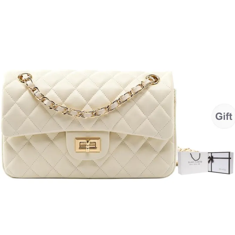 BLAKE FLEETO Cow Leather Shoulder Bag Regular Women's Multicolor-8
