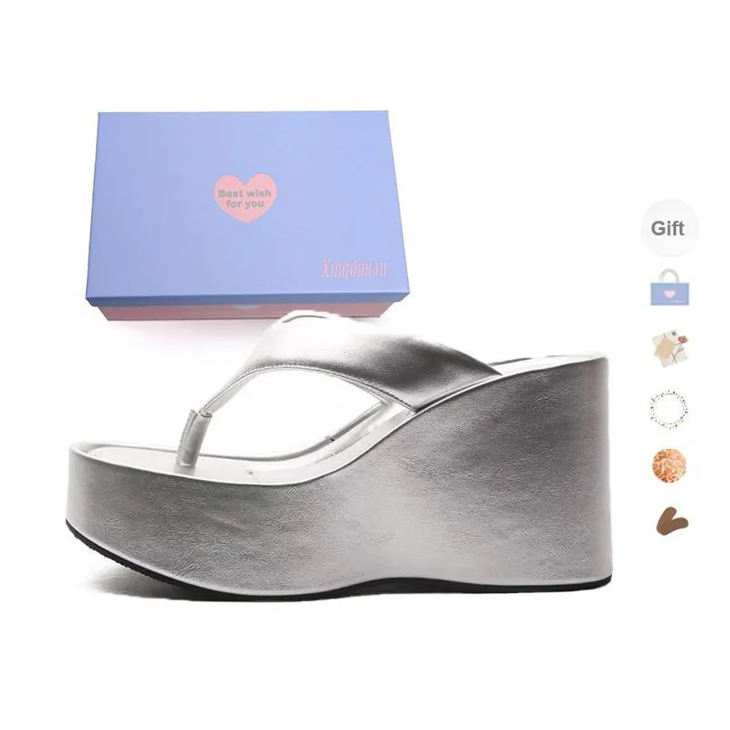 Xingdiman Quiet Slip Resistant Flip Flops Women's Box-21