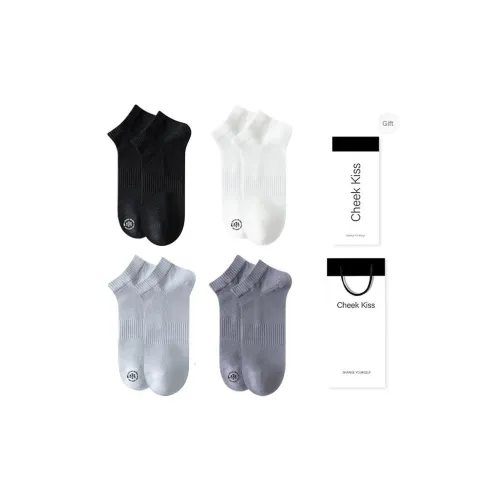 Cheekkiss Низкие носки Мужские Коробка 4 пачки