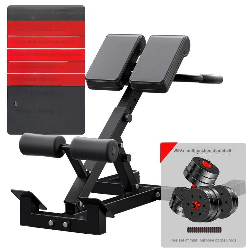 Ph.D. Research Roman Chair Mountain Goat Chest Press Solid Chest Dumbbell Preacher Bench Lying Leg Raise Lat Pulldown-3