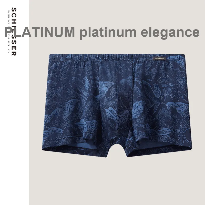 Shuya Underpants Men's 1 Pack Royal Blue-1
