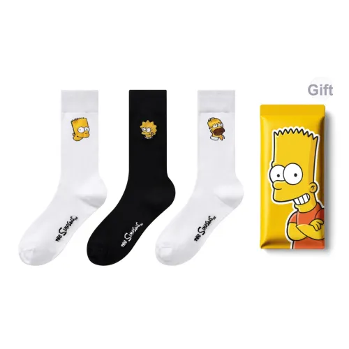 The Simpsons Носки Crew Унисекс Сумка для покупок 3 упаковки