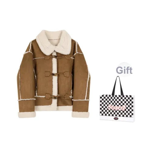 STARFEI Вельвет Feel Пальто Женское