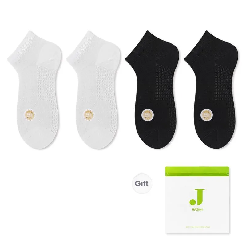 JIAZINI Ankle Socks Women's 4 Pack-24
