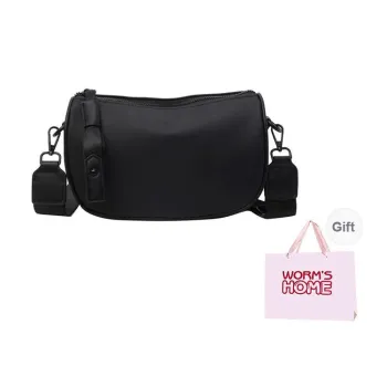 Worm's Home Oxford Shoulder Bag Crossbody Bag Regular Women's Black