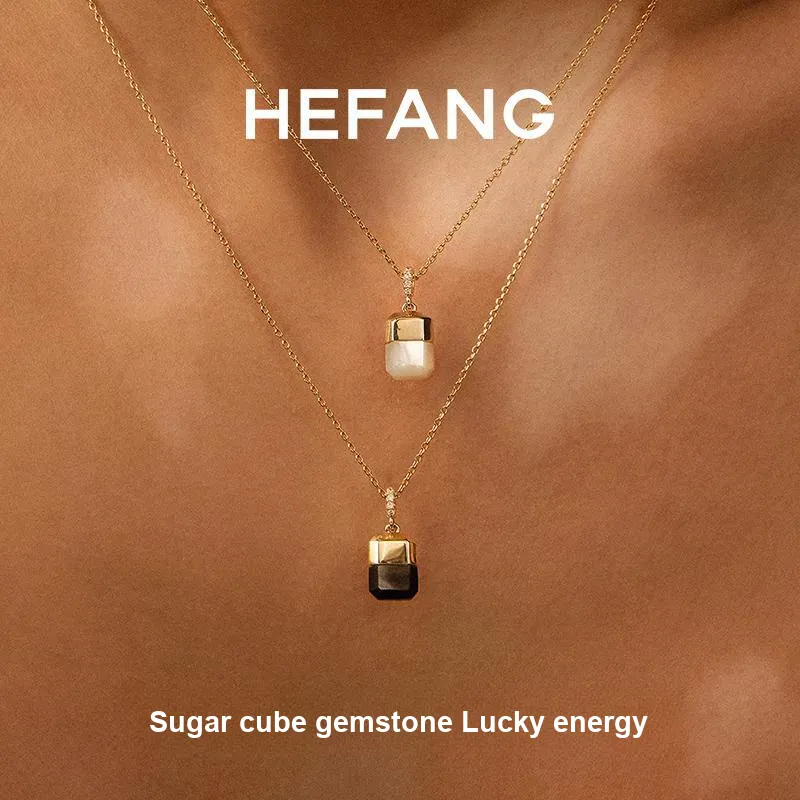 HEFANG Candy Series Copper Alloy Necklaces Unisex-1