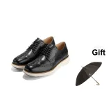 Bright Black White Base (Umbrella Included)