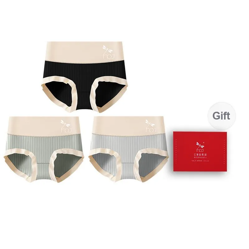 RED DRAGONFLY Underpants Women's 3 Pack Gift Box Set-0